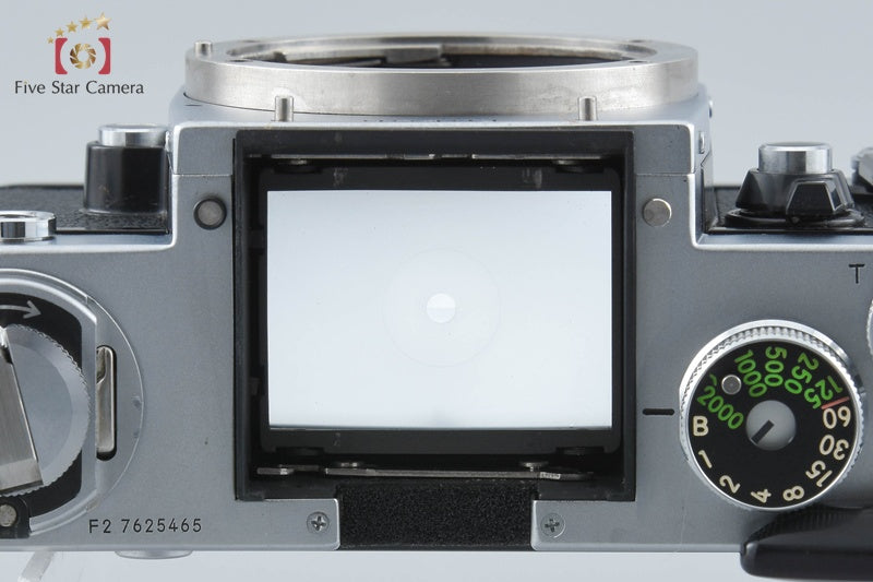 Nikon F2 Photomic Silver 35mm SLR Film Camera Body from Japan
