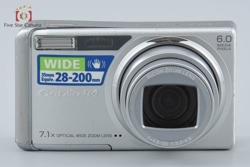 RICOH Caplio R4 Silver 6.0 MP Digital Camera from Japan