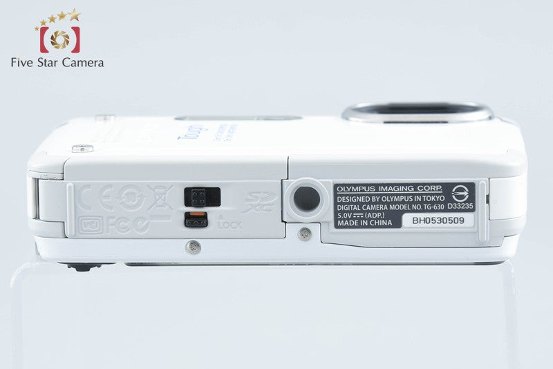 Olympus Stylus TG-630 Tough White 12.0 MP Waterproof Digital Camera from Japan