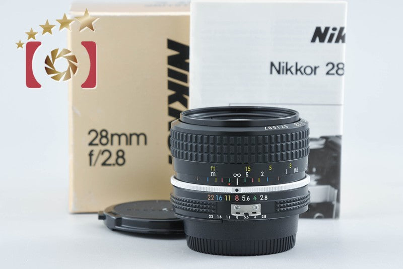 Nikon Ai NIKKOR 28mm f/2.8 w/ Box from Japan