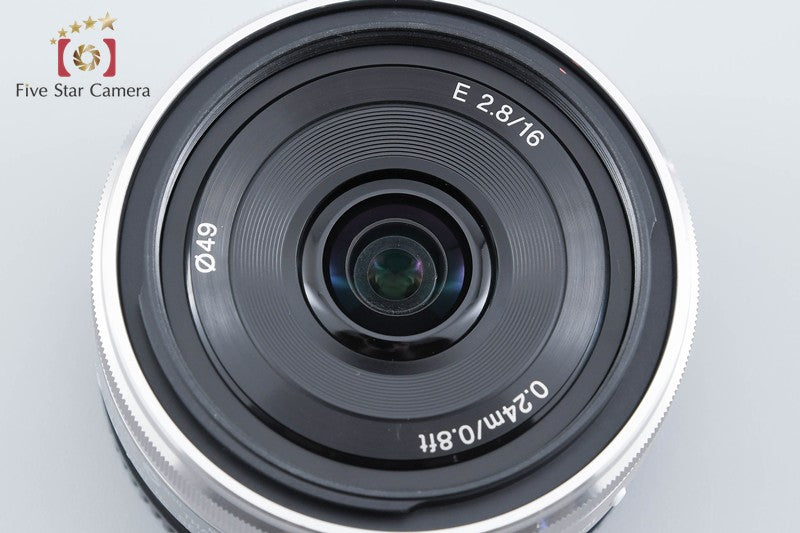 SONY E 16mm f/2.8 SEL16F28 + VCL-ECU2 Ultra Wide Converter from Japan