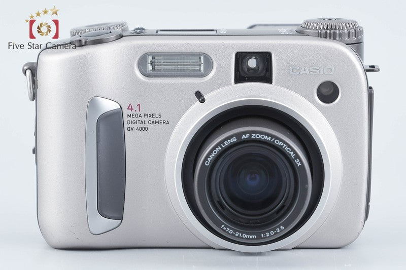 CASIO QV-4000 Silver 4.1 MP Digital Camera from Japan