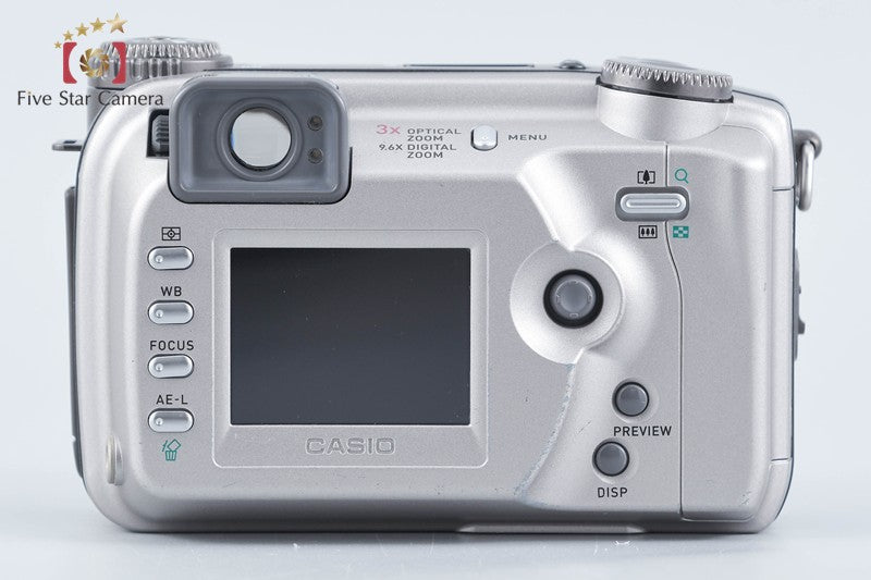 CASIO QV-4000 Silver 4.1 MP Digital Camera from Japan