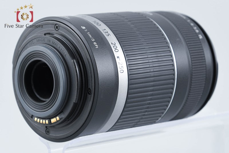 Canon EF-S 55-250mm f/4-5.6 IS from Japan