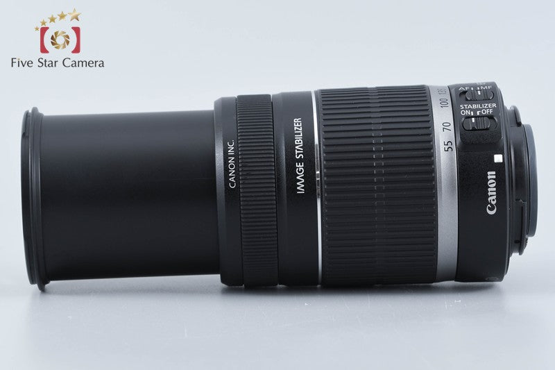 Canon EF-S 55-250mm f/4-5.6 IS from Japan