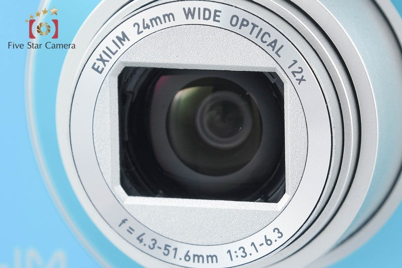 CASIO EXILIM EX-ZS210 Blue 16.1 MP Digital Camera from Japan