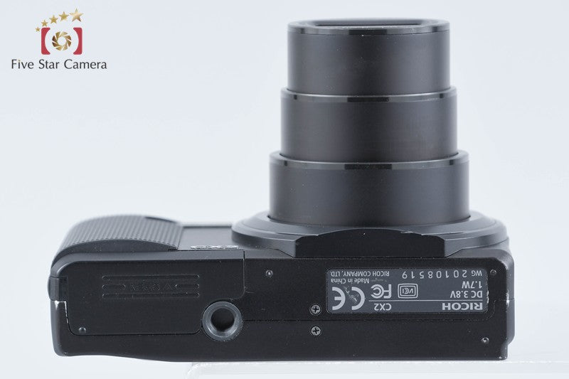 "Shutter count 2,261" Ricoh CX2 Black 9.3 MP Digital Camera from Japan