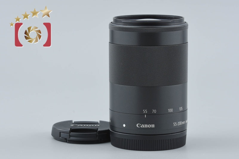 Canon EF-M 55-200mm f/4.5-6.3 IS STM Black from Japan