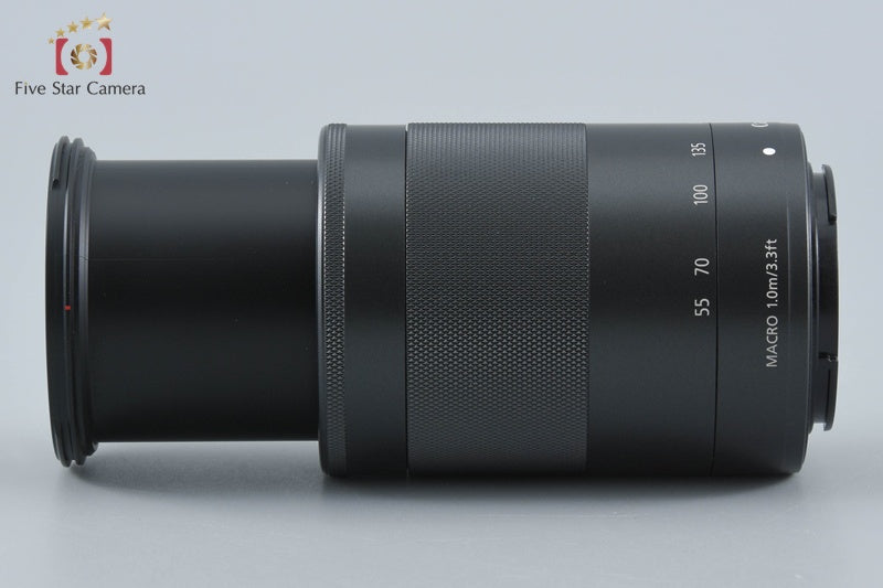 Canon EF-M 55-200mm f/4.5-6.3 IS STM Black from Japan
