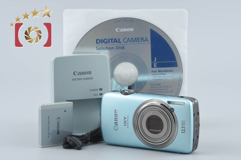 Canon IXY DIGITAL 930 IS Blue 12.1 MP Digital Camera from Japan