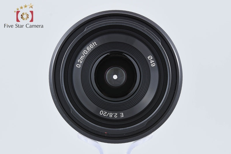 Sony E 20mm f/2.8 SEL20F28 w/ Box from Japan
