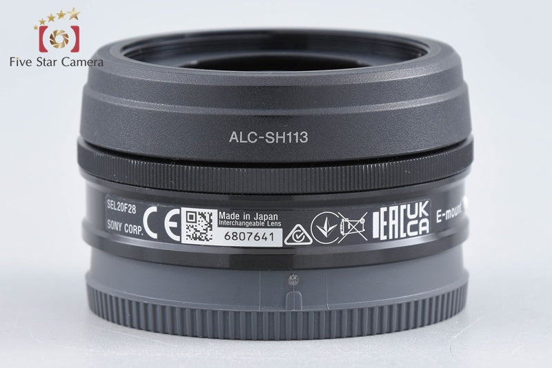 Sony E 20mm f/2.8 SEL20F28 w/ Box from Japan