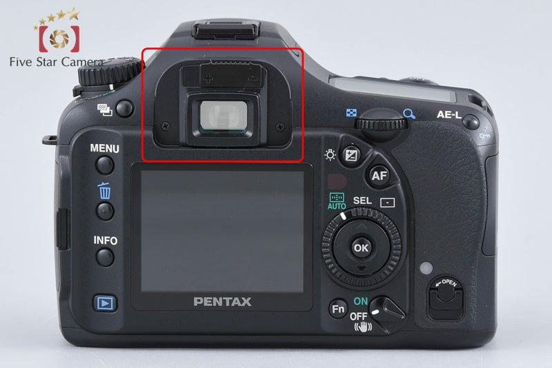 "Shutter count 3,985" PENTAX K10D 10.2 MP DSLR Camera 18-55 Lens from Japan