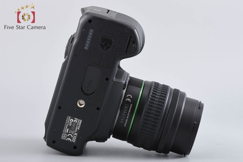 "Shutter count 3,985" PENTAX K10D 10.2 MP DSLR Camera 18-55 Lens from Japan