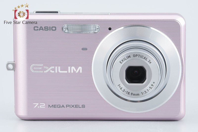 CASIO EXILIM EX-Z77 Pink 7.2 MP Digital Camera w/ Box from Japan