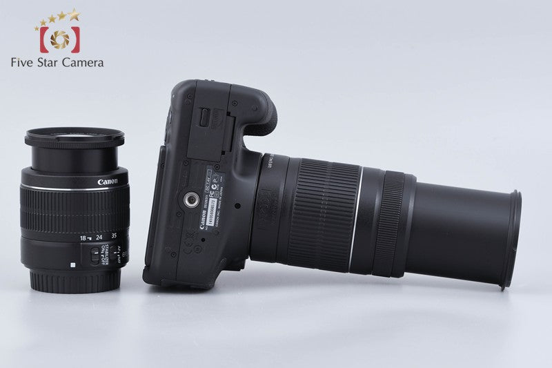 Canon EOS Kiss X5 / Rebel T3i / 600D 18.0 MP 18-55 55-250 Lenses from Japan