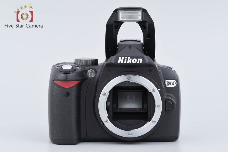 "Shutter count 2,528" Nikon D60 10.2 MP DSLR 18-55 55-200 Lenses from Japan