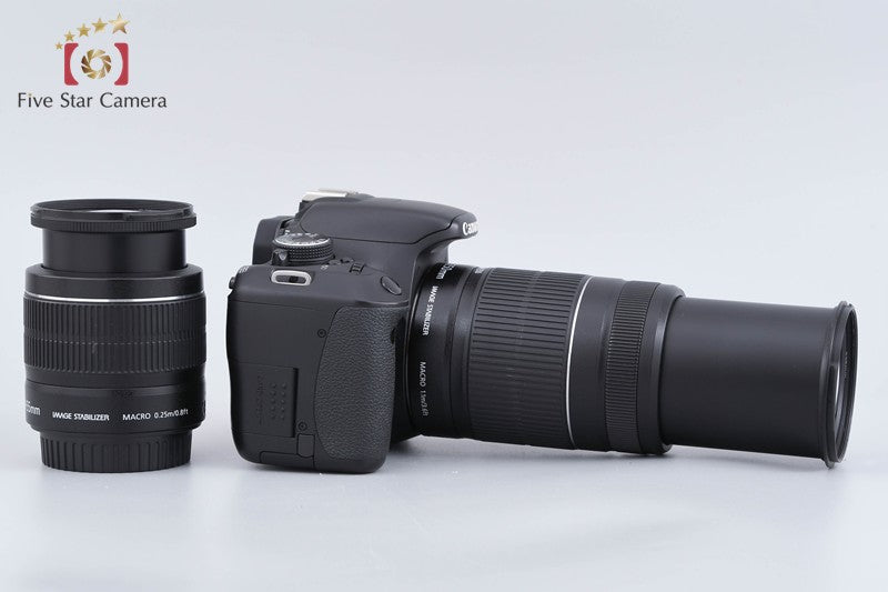 Canon EOS Kiss X5 / Rebel T3i / 600D 18.0 MP 18-55 55-250 Lenses from Japan