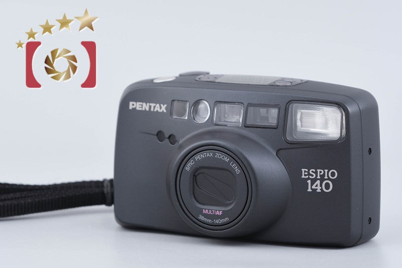 Pentax ESPIO 140 Black 35mm Point & Shoot Film Camera from Japan
