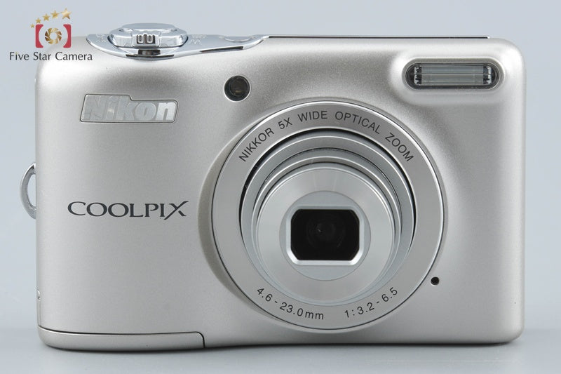 Nikon COOLPIX L30 Silver 20.0 MP Digital Camera from Japan