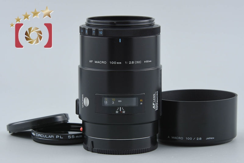 Minolta AF MACRO 100mm f/2.8 Early Model for Sony / Minolta A Mount from Japan