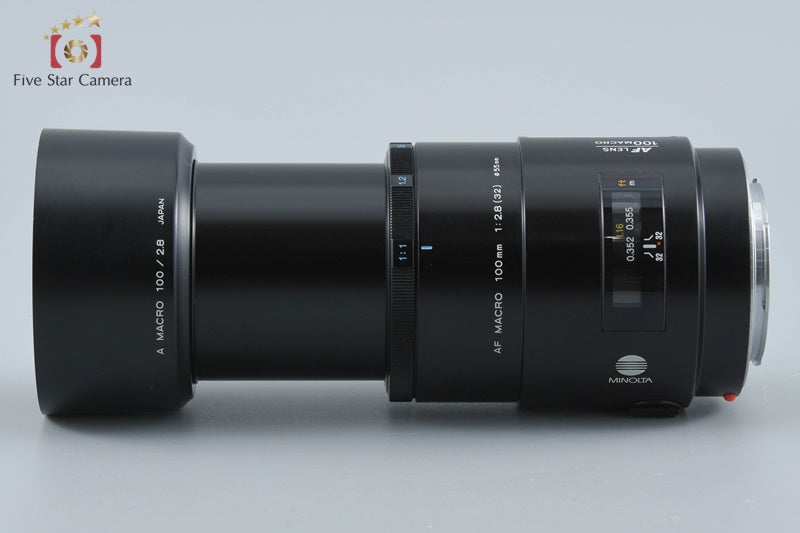 Minolta AF MACRO 100mm f/2.8 Early Model for Sony / Minolta A Mount from Japan