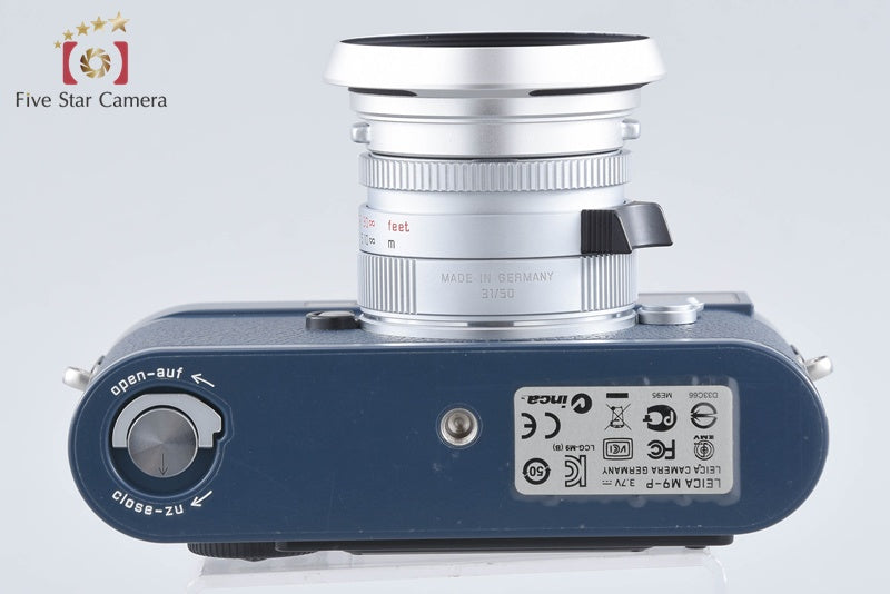Very Rare!! Leica M9-P Set “GREY” Foto Rahn 18.0 MP 35 Lens from Japan
