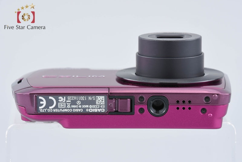CASIO EXILIM EX-Z330 Purple 12.1 MP Digital Camera from Japan