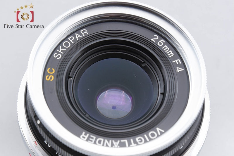 Voigtlander SC SKOPAR 25mm f/4 Nikon S Mount from Japan