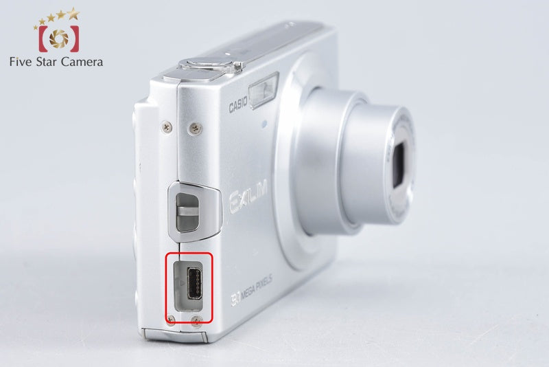 CASIO EXILIM EX-Z250 Silver 9.1 MP Digital Camera w/ Box from Japan