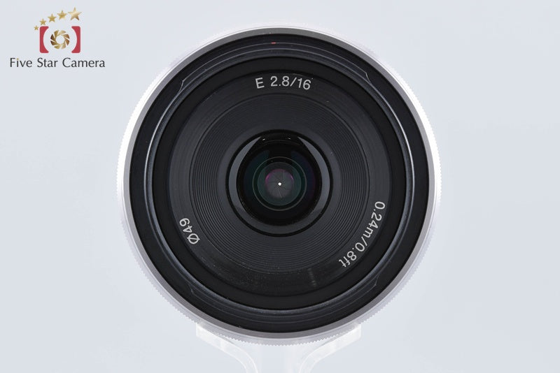 SONY E 16mm f/2.8 SEL16F28 + VCL-ECU2 Ultra Wide Converter from Japan