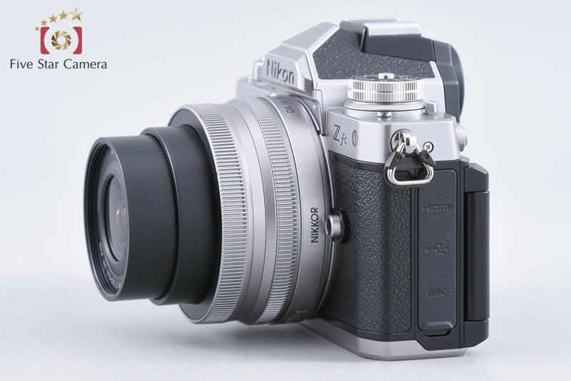 "Shutter count 394" Nikon Z fc Silver 20.9 MP 16-50 VR Lens from Japan