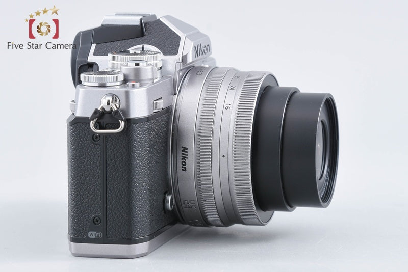 "Shutter count 394" Nikon Z fc Silver 20.9 MP 16-50 VR Lens from Japan