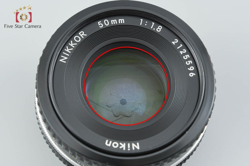 Nikon Ai-S NIKKOR 50mm f/1.8 from Japan