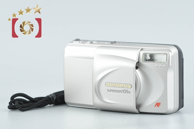 Olympus SUPERZOOM 105G 35mm Point & Shoot Film Camera from Japan