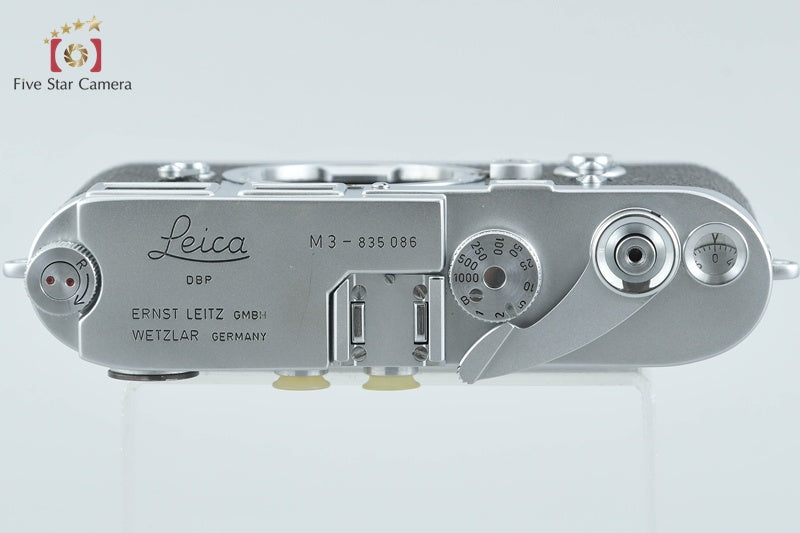 Leica M3 Double Stroke 35mm Rangefinder Camera 2026.09 Overhauled!! from Japan