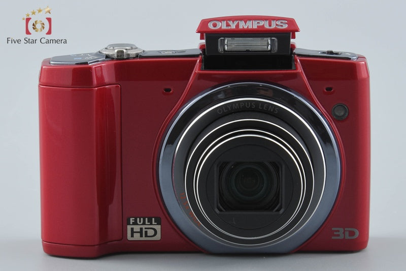 Olympus SZ-20 Red 16.0 MP Digital Camera from Japan