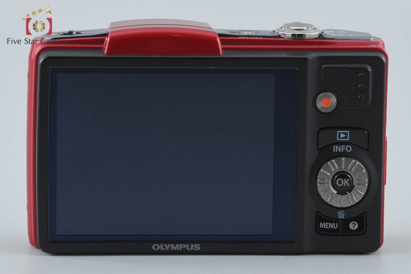 Olympus SZ-20 Red 16.0 MP Digital Camera from Japan