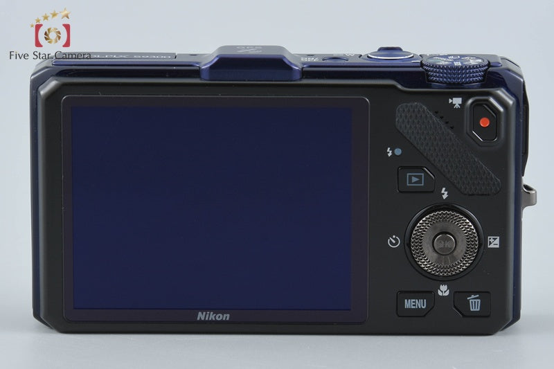 Nikon COOLPIX S9300 Navy Blue 16.0 MP Digital Camera w/ Box from Japan
