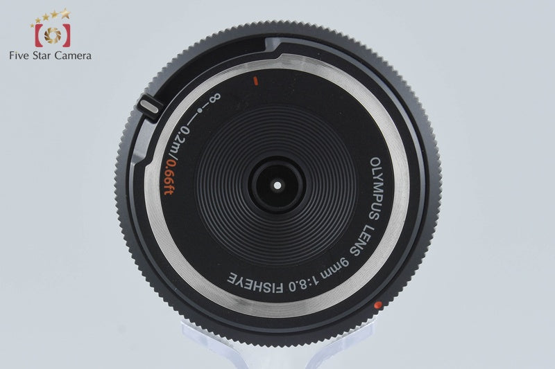 Olympus FISHEYE Body Cap Lens 9mm f/8 Black BCL-0980 from Japan