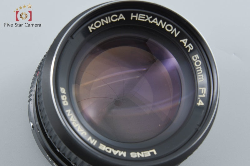KONICA HEXANON AR 50mm f/1.4 from Japan