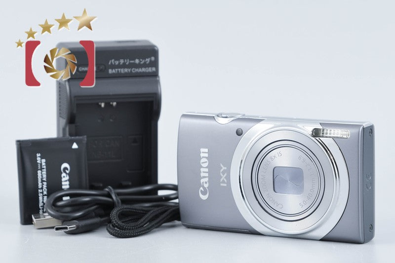 Canon IXY 130 Gray 16.0 MP Digital Camera from Japan