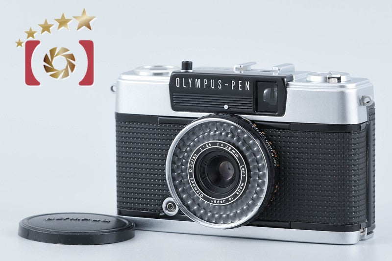 Olympus PEN EE-3 Black 35mm Half Frame Film Camera D.Zuiko 28mm f/3.5 from Japan