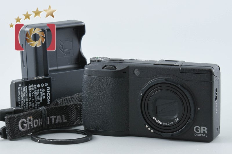"Shutter count 97" Ricoh GR Digital II 10.0 MP Digital Camera from Japan