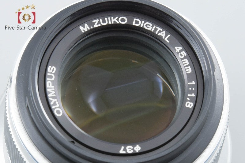 Olympus M.ZUIKO DIGITAL 45mm f/1.8 Silver from Japan