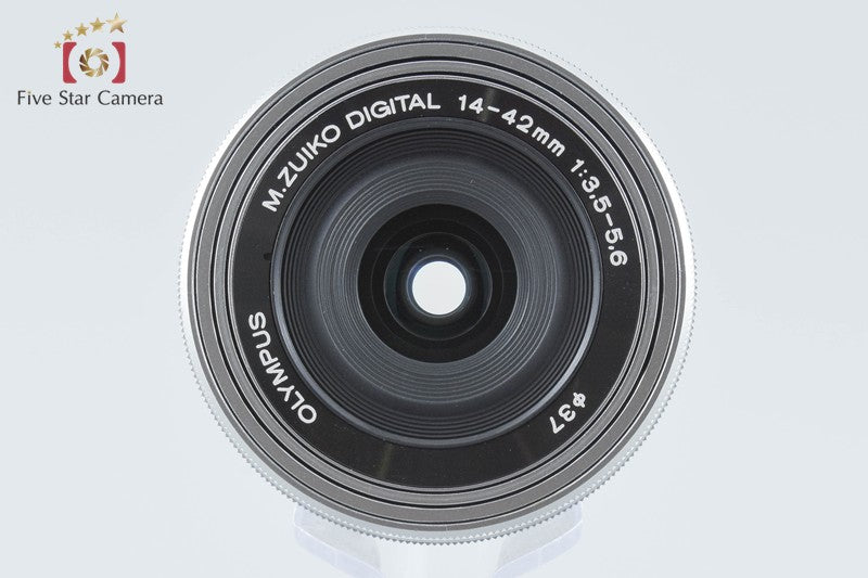 Olympus M.ZUIKO DIGITAL ED 14-42mm f/3.5-5.6 EZ Silver from Japan