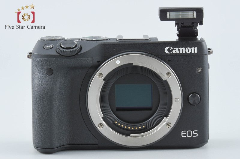 Canon EOS M3 Black 24.2 MP Digital Camera EF-M 18-55 IS STM Lens from Japan