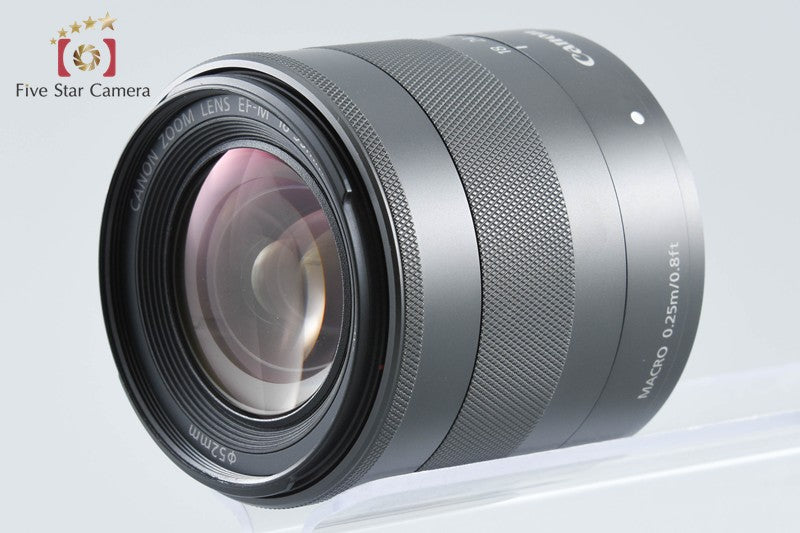 Canon EOS M3 Black 24.2 MP Digital Camera EF-M 18-55 IS STM Lens from Japan