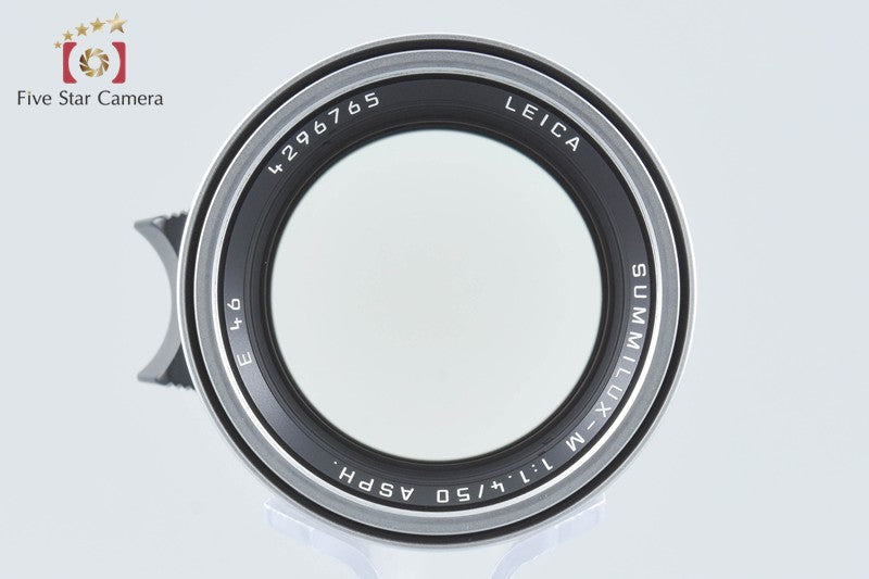 Leica SUMMILUX-M 50mm f/1.4 ASPH. E46 11892 6-Bit Silver from Japan