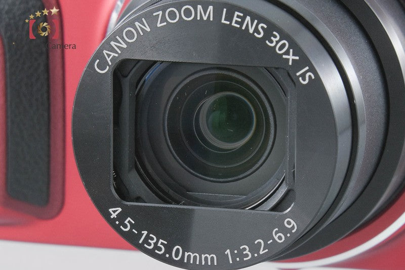 Canon PowerShot SX700 HS Red 16.1 MP Digital Camera from Japan